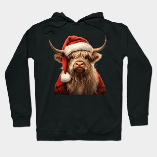 Moo-rry Christmas Hoodie